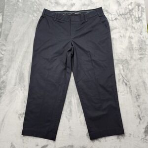 Horace Small Pants Womens 22 Black Cool Flex High Rise Tapered Preppy Office